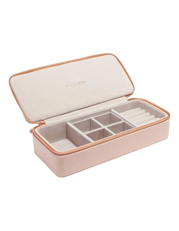 Large Travel Case Blush Jewellery Box