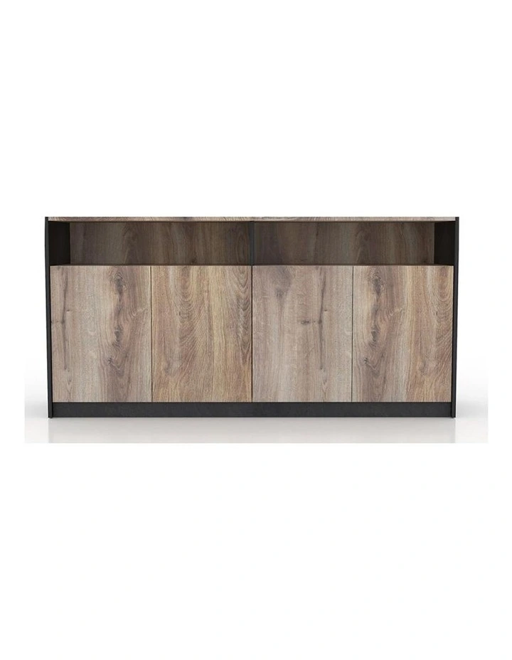 Arto Credenza Cabinet Large 1.57M Mahogany