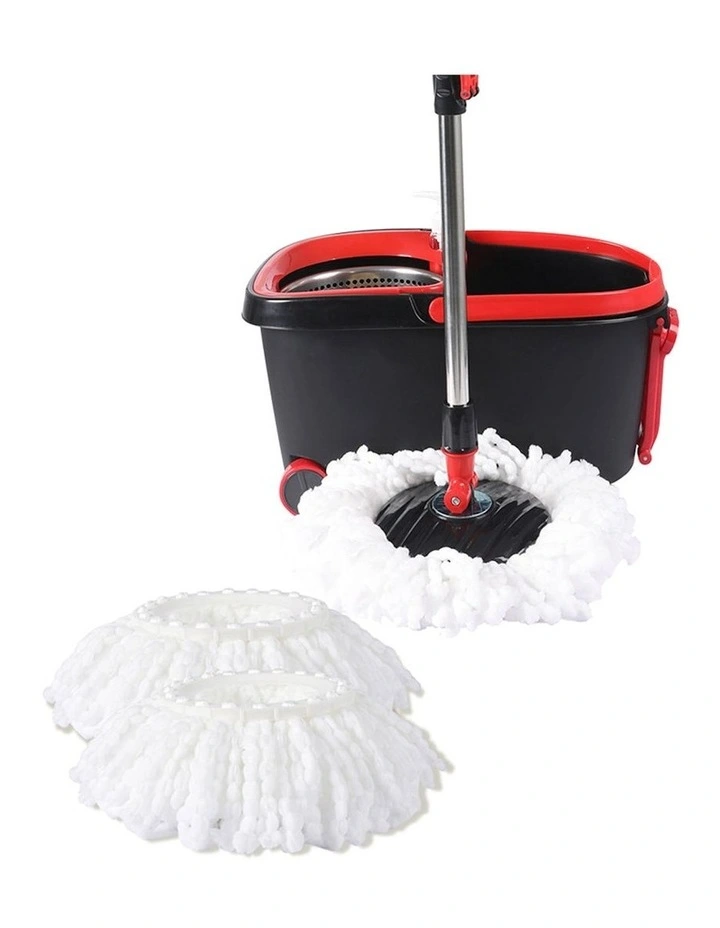 Spin Mop Bucket Set in Black