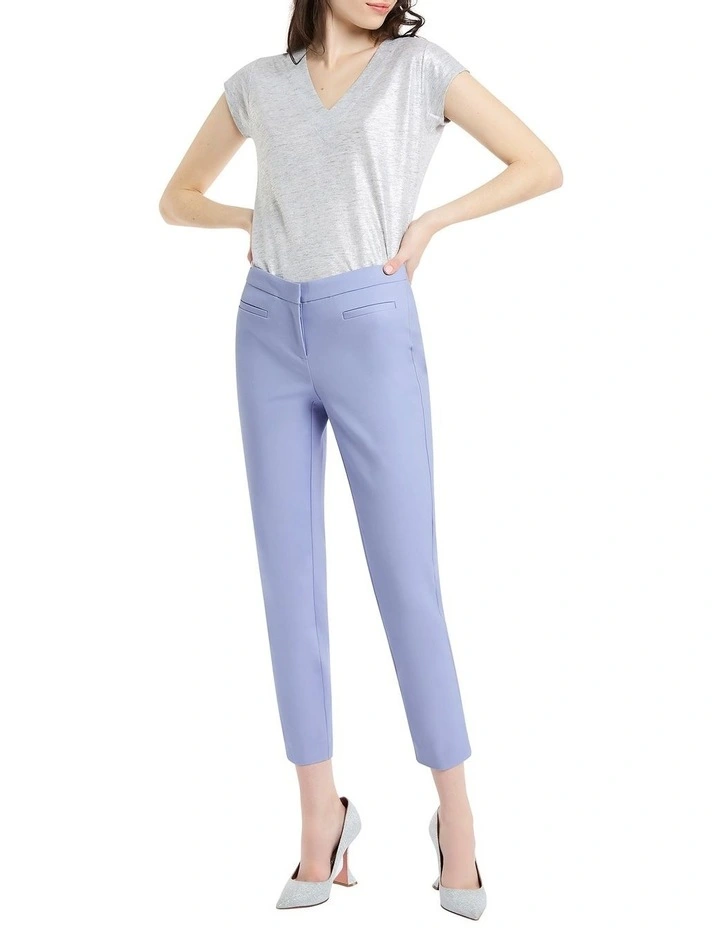 Alana Welt Pocket Pant in Wisteria