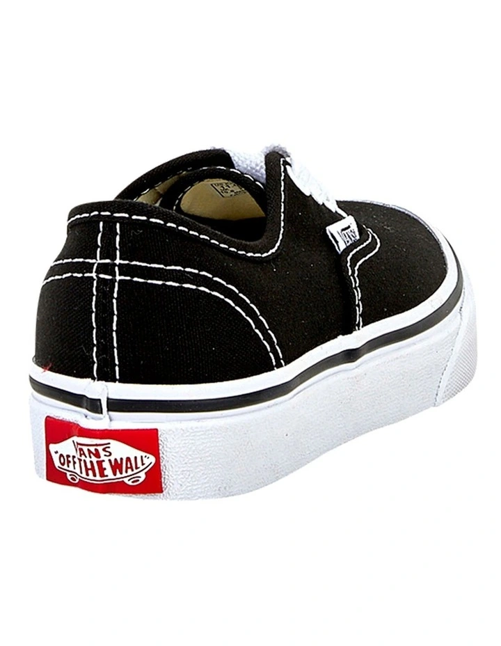 Authentic Youth Black/White Sneakers