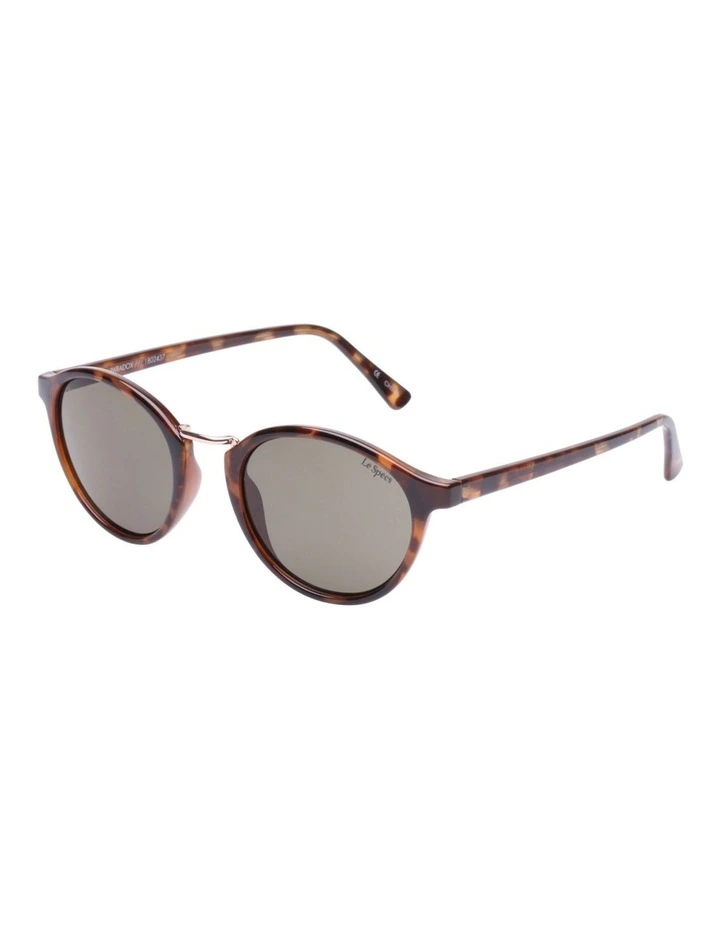 Paradox Tortoise Round Sunglasses