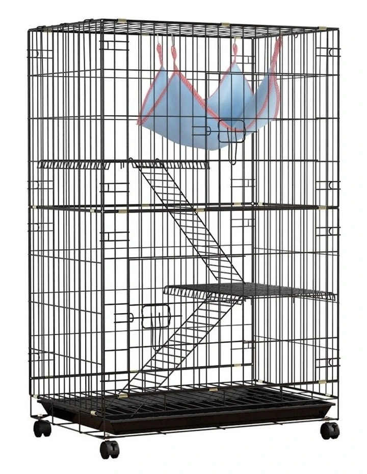 Indoor Hutch Cage 100cm in Black