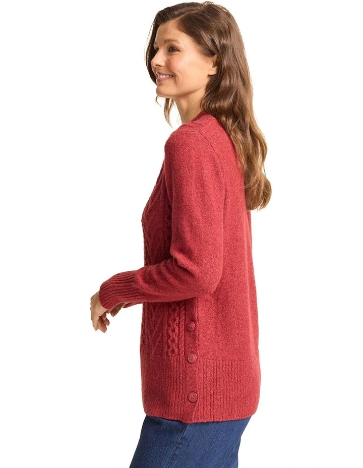 Avalee Knit in Uluru Marle
