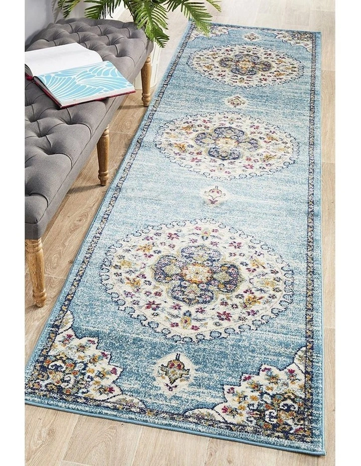 Babylon Rug 202 in Blue