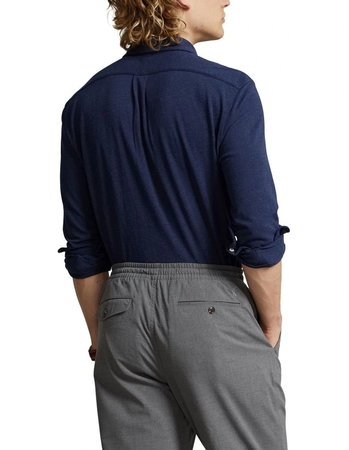 Featherweight Mesh Shirt in Navy