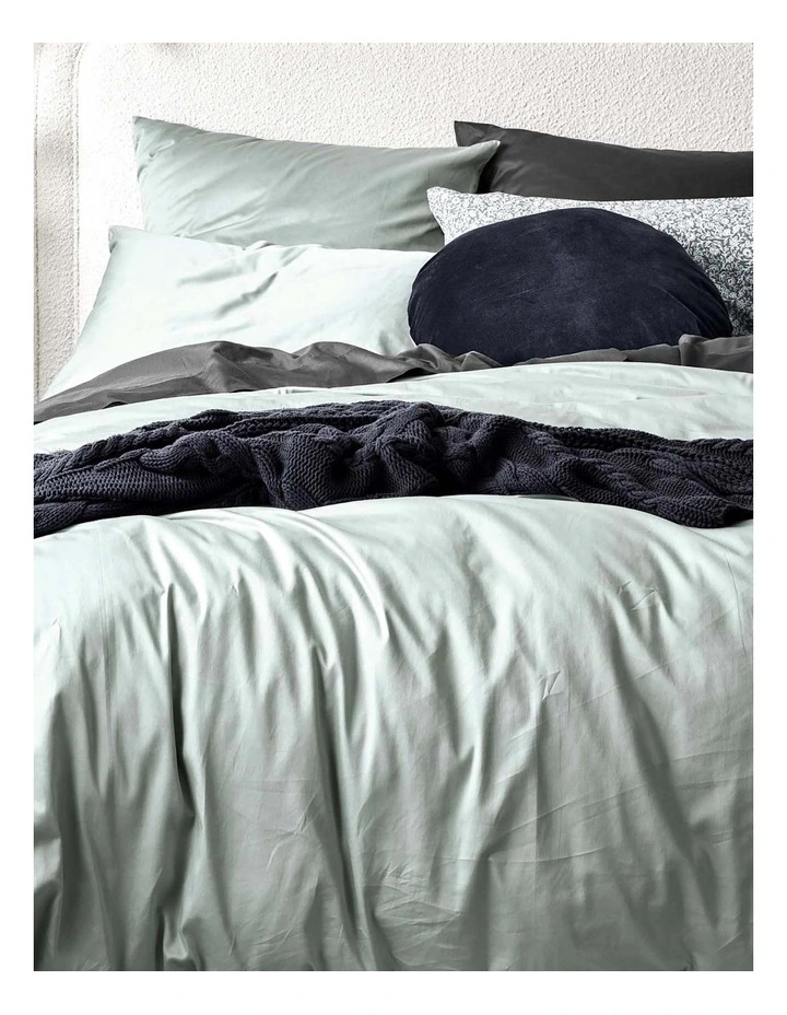 Halo Organic Sateen Bedlinen Collection Mist