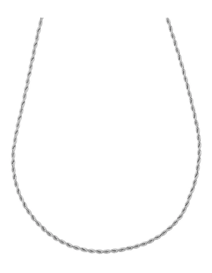 Nixon Silver Rope Chain 53cm x 2mm
