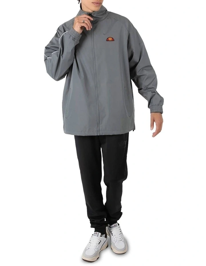Vensaro Oversized Track Top in Grey