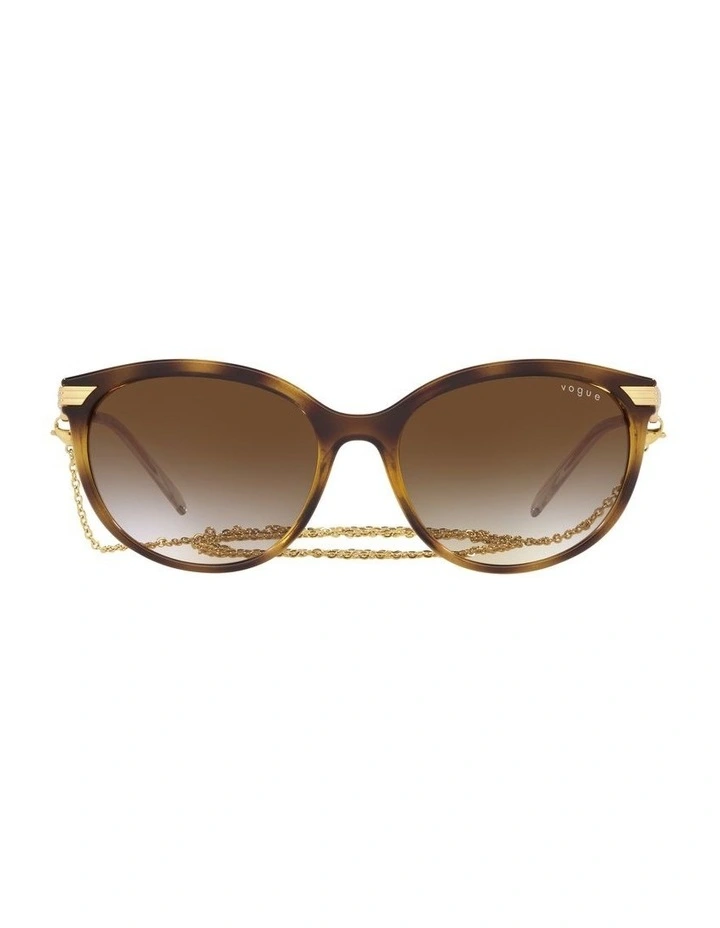 0VO5460S Sunglasses in Dark Havana