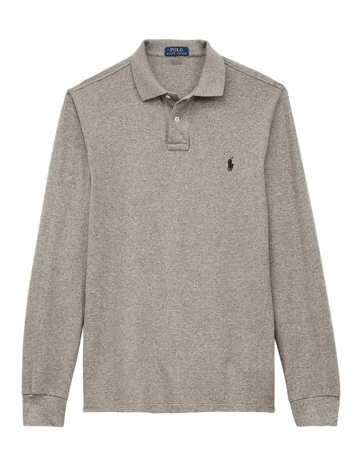 Custom Slim Long-Sleeve Polo