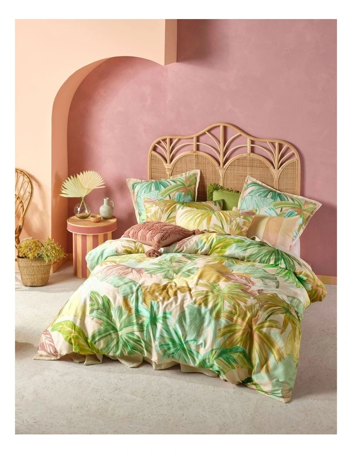 California Quilt Cover Set In Multi