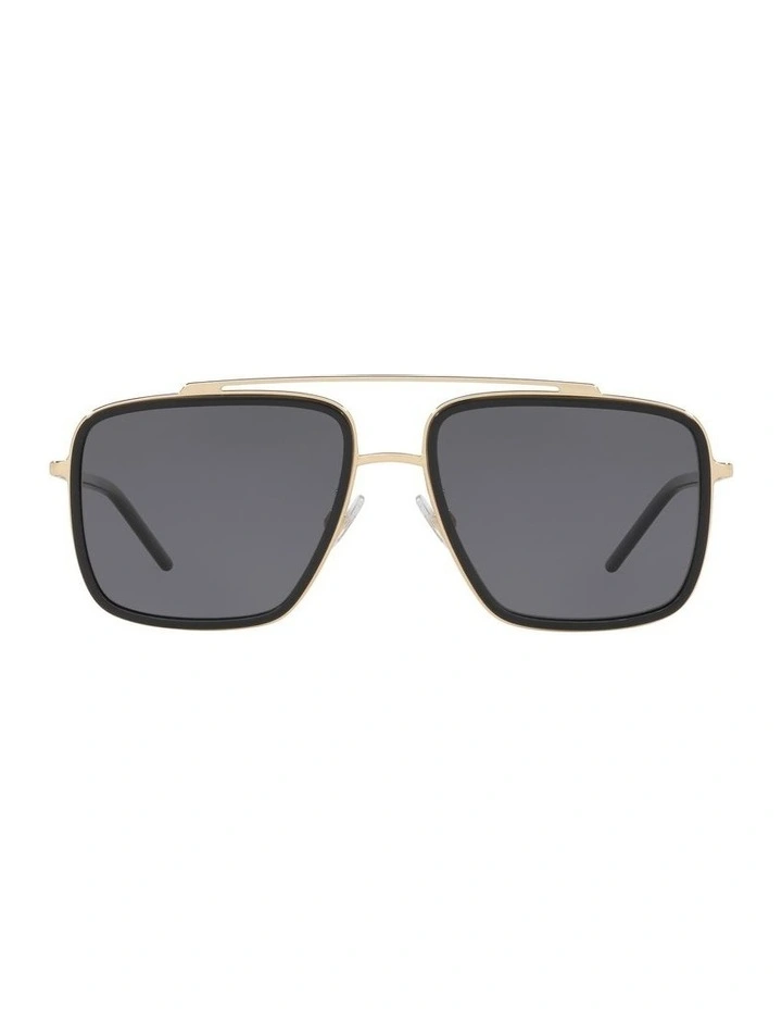 DG2220 Black Polarised Sunglasses