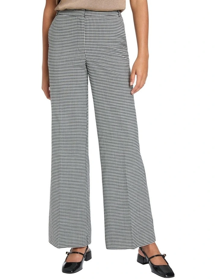 In Your Eyes Wide Leg Pant in Black Multi
