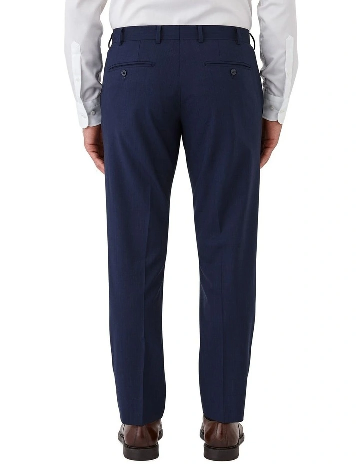 Fabio Tailored Fit Trousers in Blue