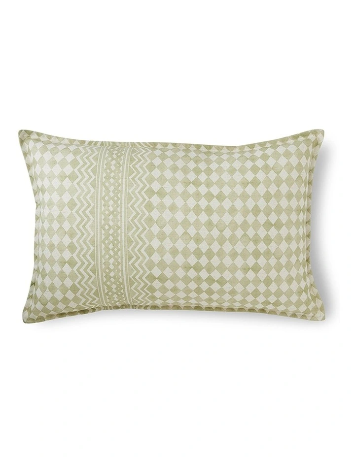 Norah Cushion 40x60cm in Green
