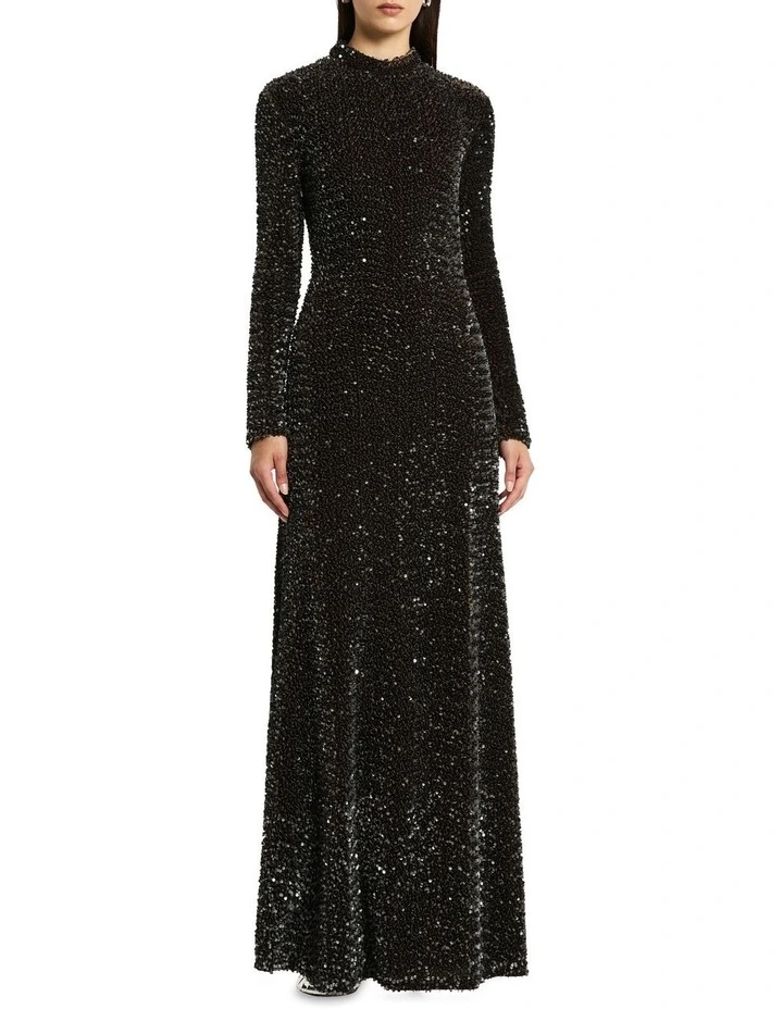 Dark Demise Dress in Cocoa