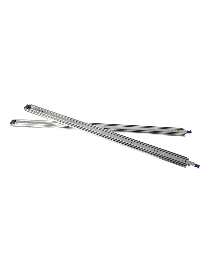 227kg Drawer Slides Draw Locking 1219mm in Silver