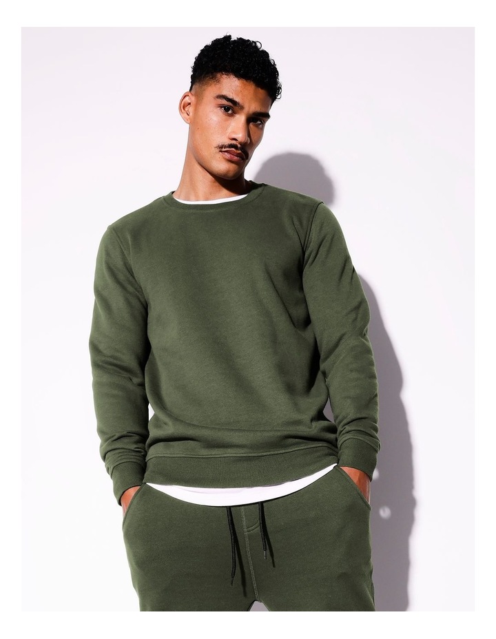 Ryder Crew Sweat in Green
