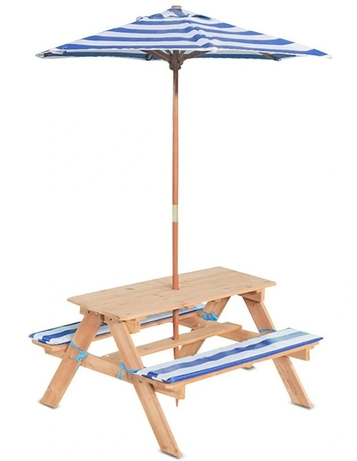 Sunset Picnic Table With Umbrella