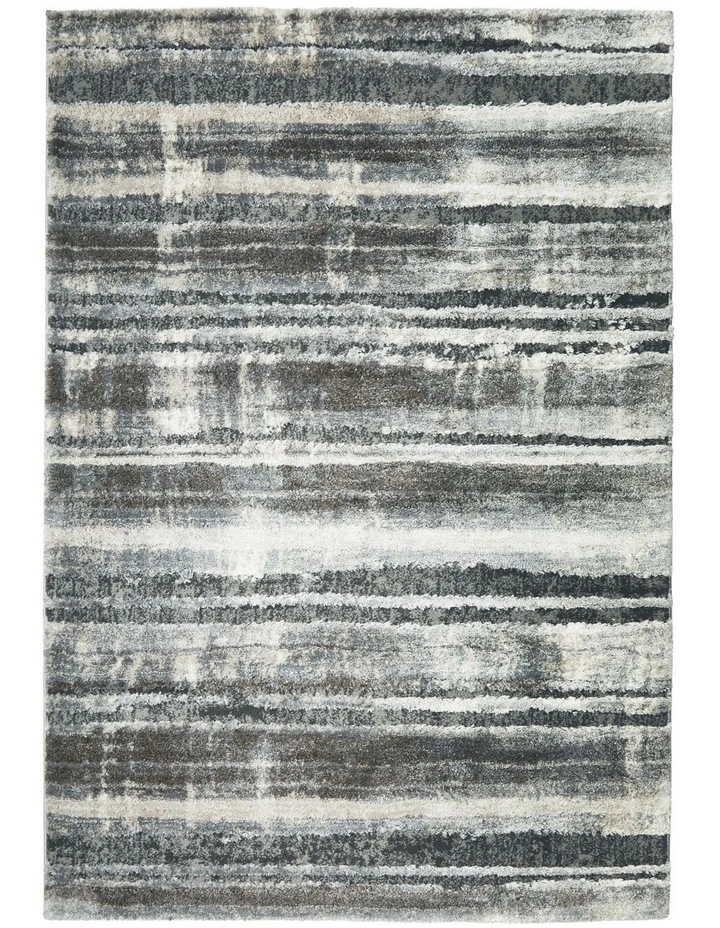 Himali Baley Slate Rug in Silver