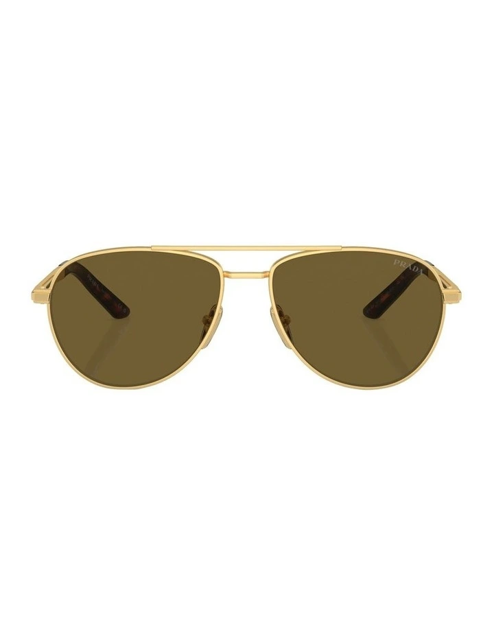 PR A54S Sunglasses in Gold