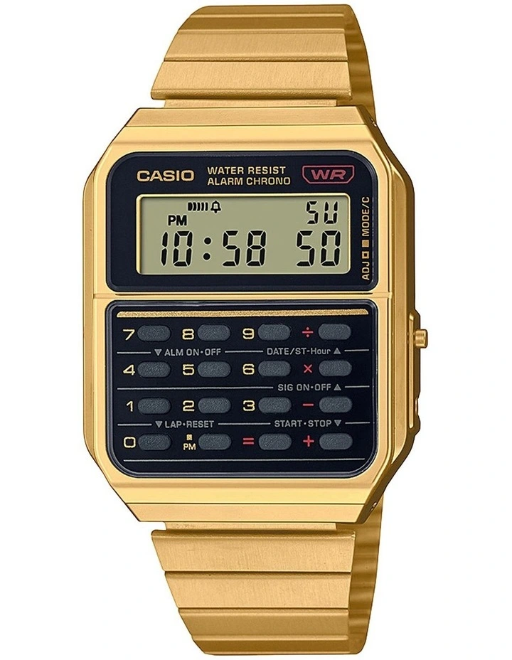 Stainless Steel Watch in Silver/Gold