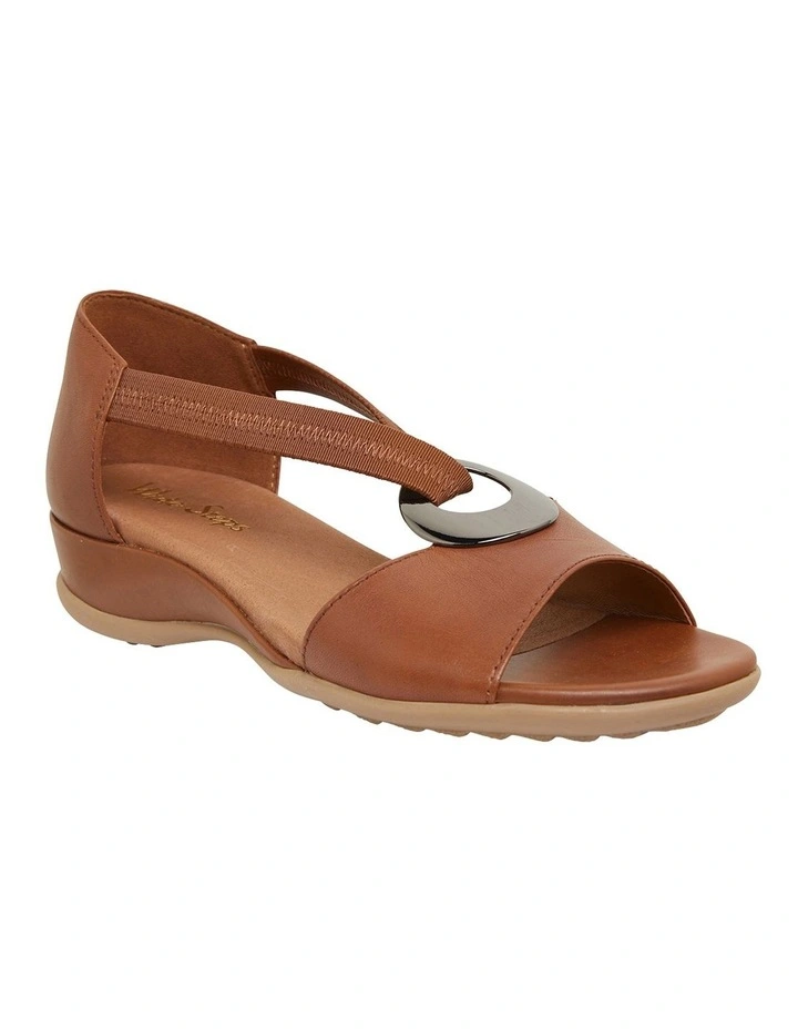Caroline Mid Brown Glove Sandals