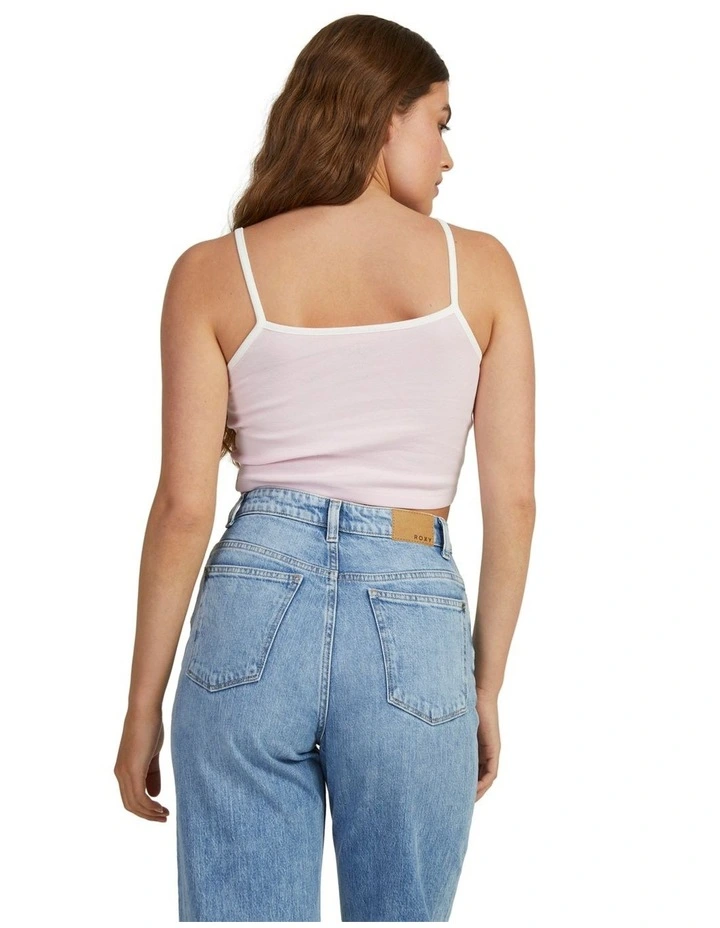 Secret Island Sleeveless Muscle T-shirt in Pirouette