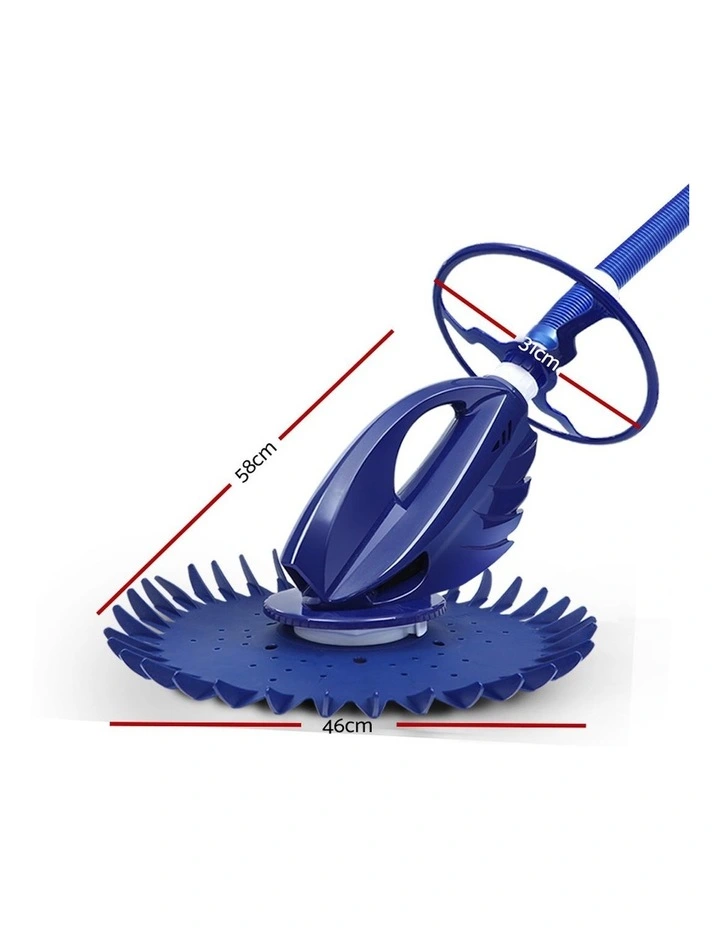 Swimming Pool Cleaner with 10m Hose in Blue