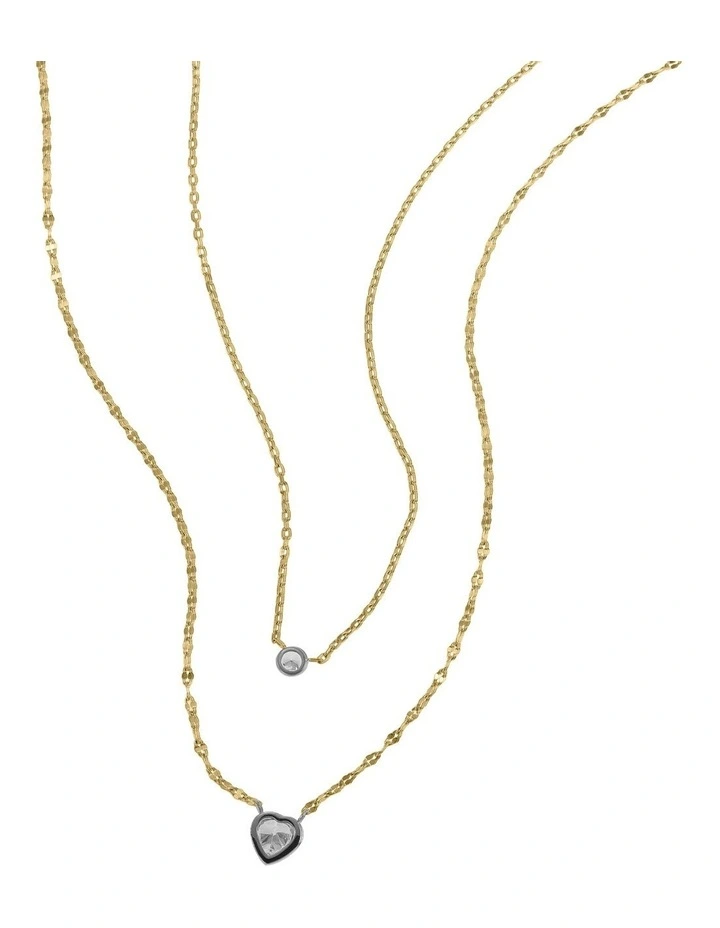 Sadie Pendant in Two Tone