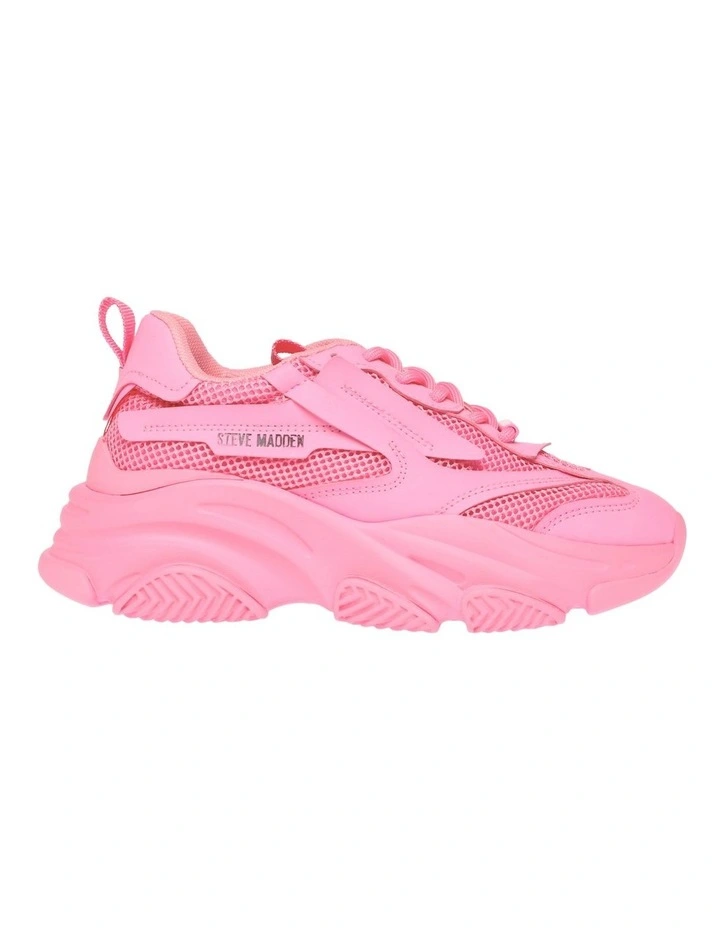 Possession Sneaker in Hot Pink