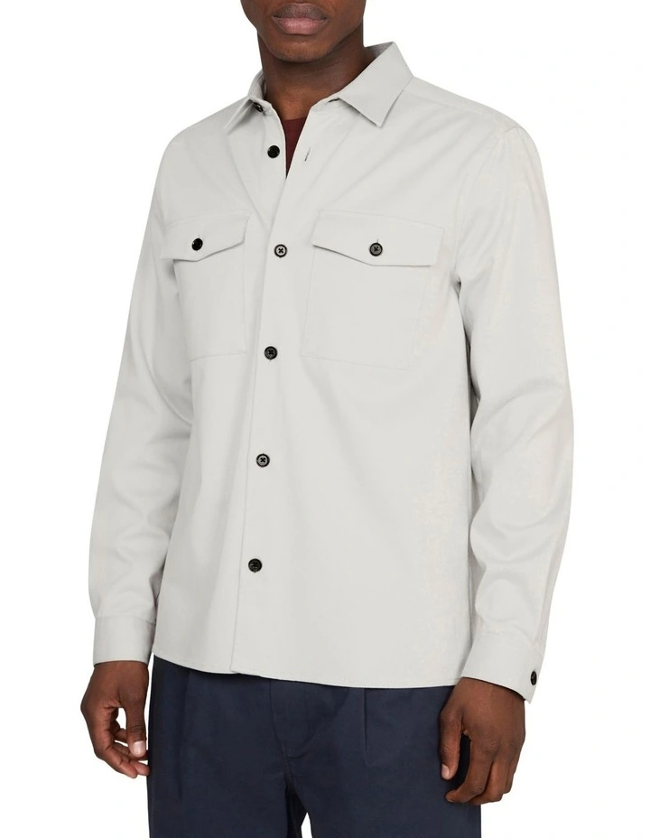 Glibbon Overshirt in Lunar Rock