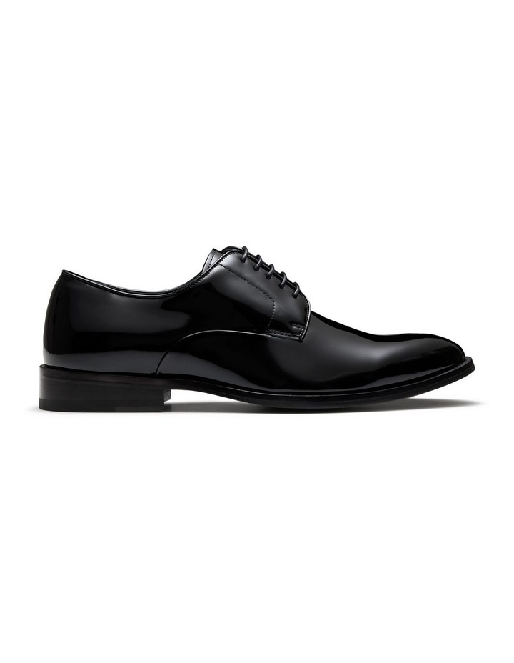Anderson Derby Shoes in Patent Black