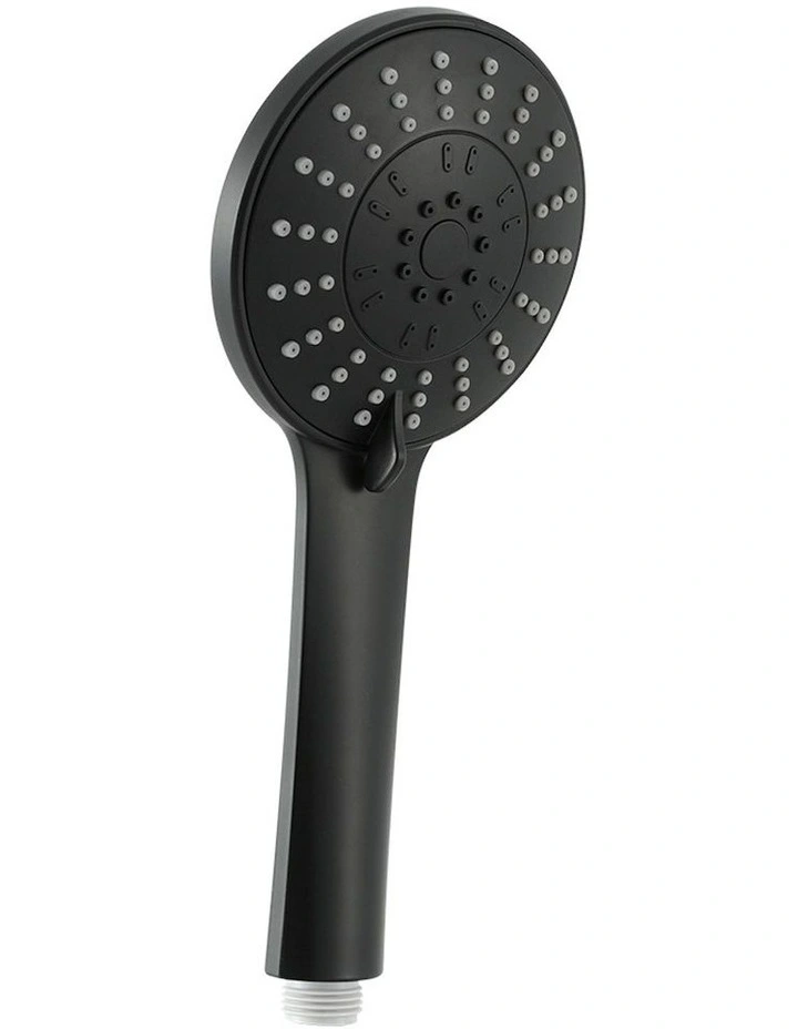 High Pressure 5 Modes Handheld Shower Head in Black