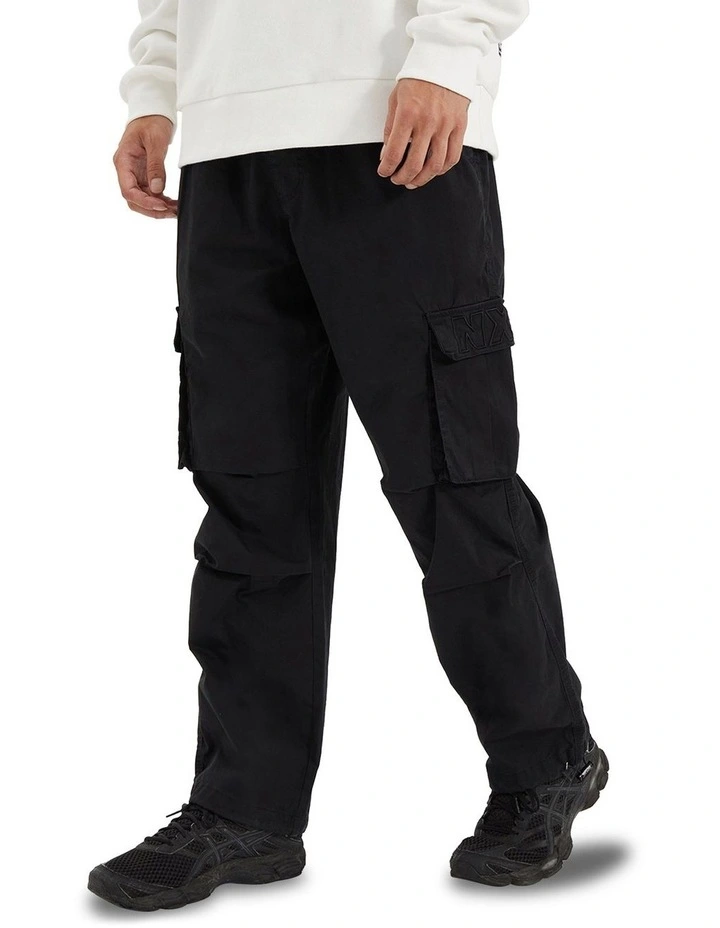 P350 Parachute Pant in Jet Black