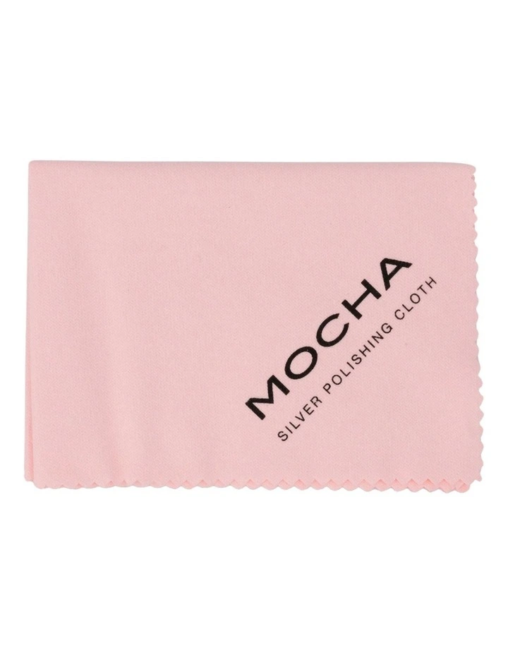 Silver Polishing Cloth in Pink