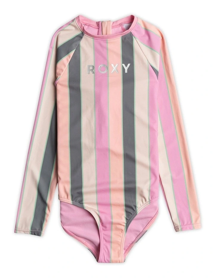 Very Vista Long Sleeve Onepiece in Agave Green