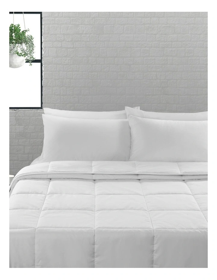 Summer Wool Quilt 250gsm in White