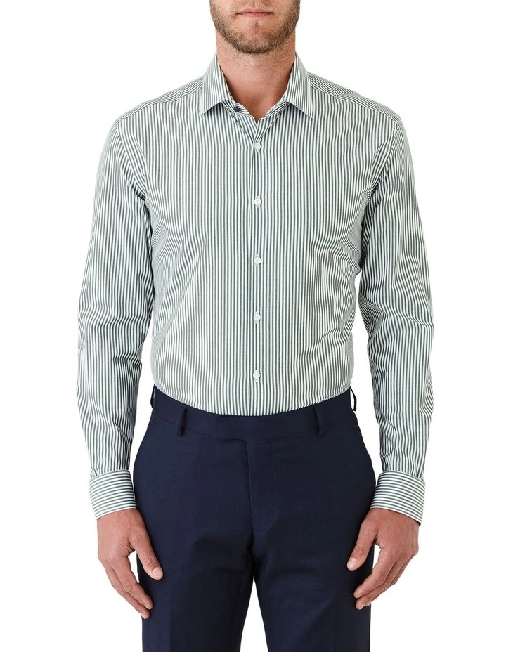 Motion Slim Fit Shirt in Green
