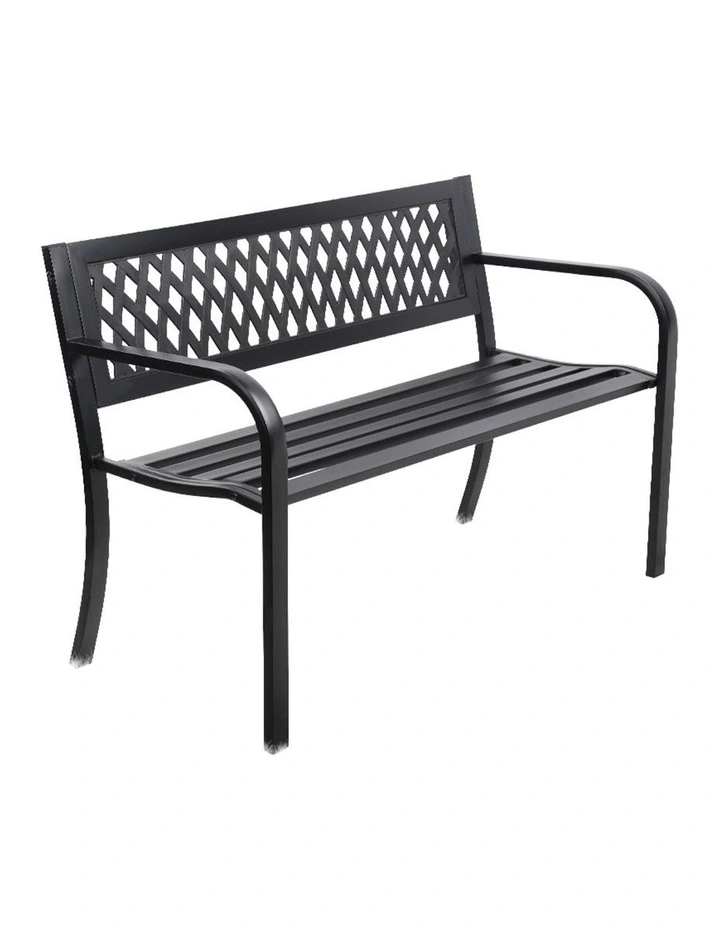 Cast Iron Modern Garden Bench
