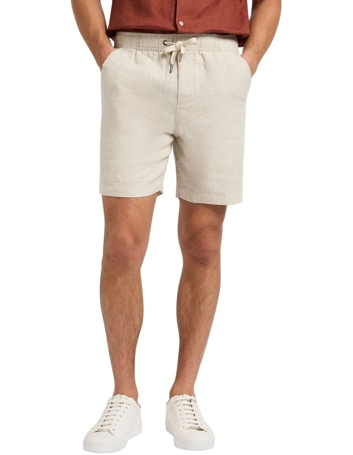 Soho Linen Short in Natural