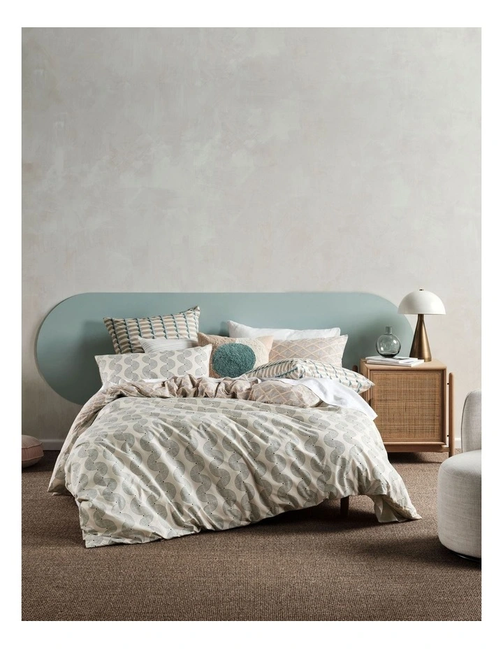 Aida Quilt Cover Set In Sky