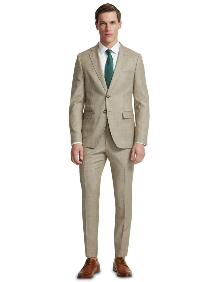 Auden Wool Suit Jacket in Brown