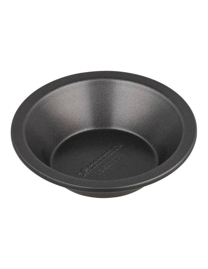 BakerMaker Non-Stick Individual Round Pie Dish 10.5cm in Black