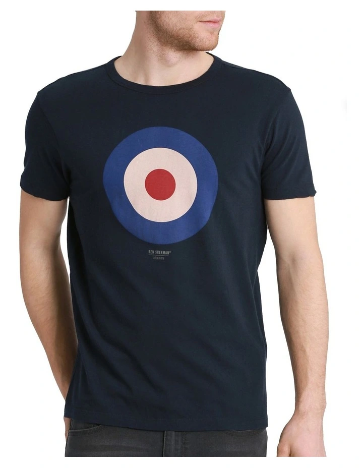 Target Cotton T-Shirt Navy