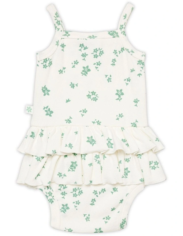 Bodysuit in Flower Posie Print