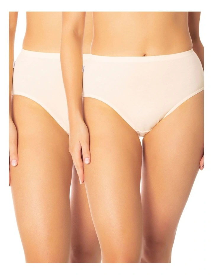 Hikini Brief 2 Pack in Beige
