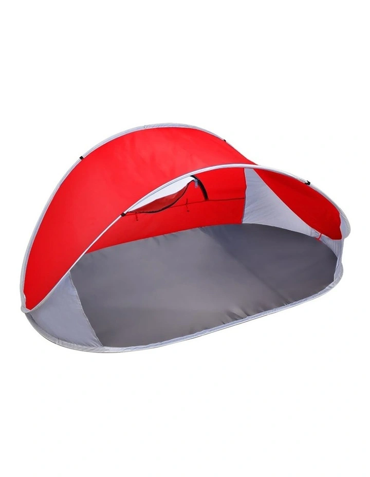 4 Person Pop Up Tent in Red