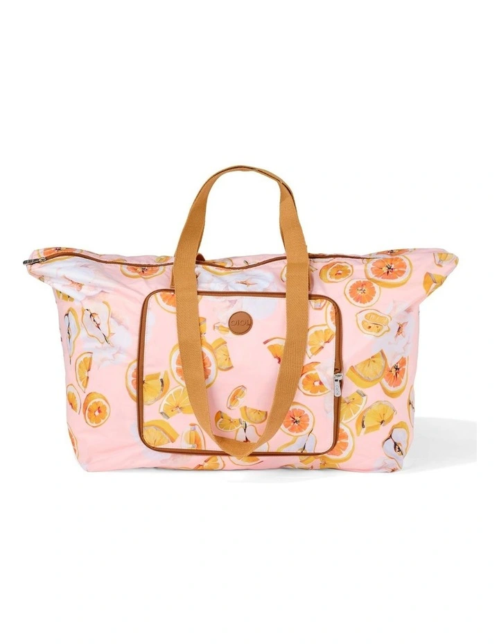 Fold-Up Tote Bag in Tutti Frutti